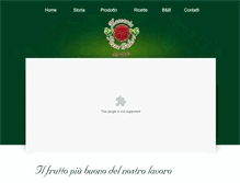 Tablet Screenshot of masseriapezzegalere.it